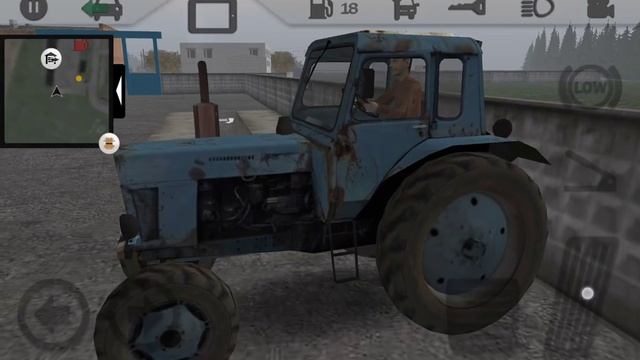 Запускаем МТЗ после зимовки смотреть онлайн