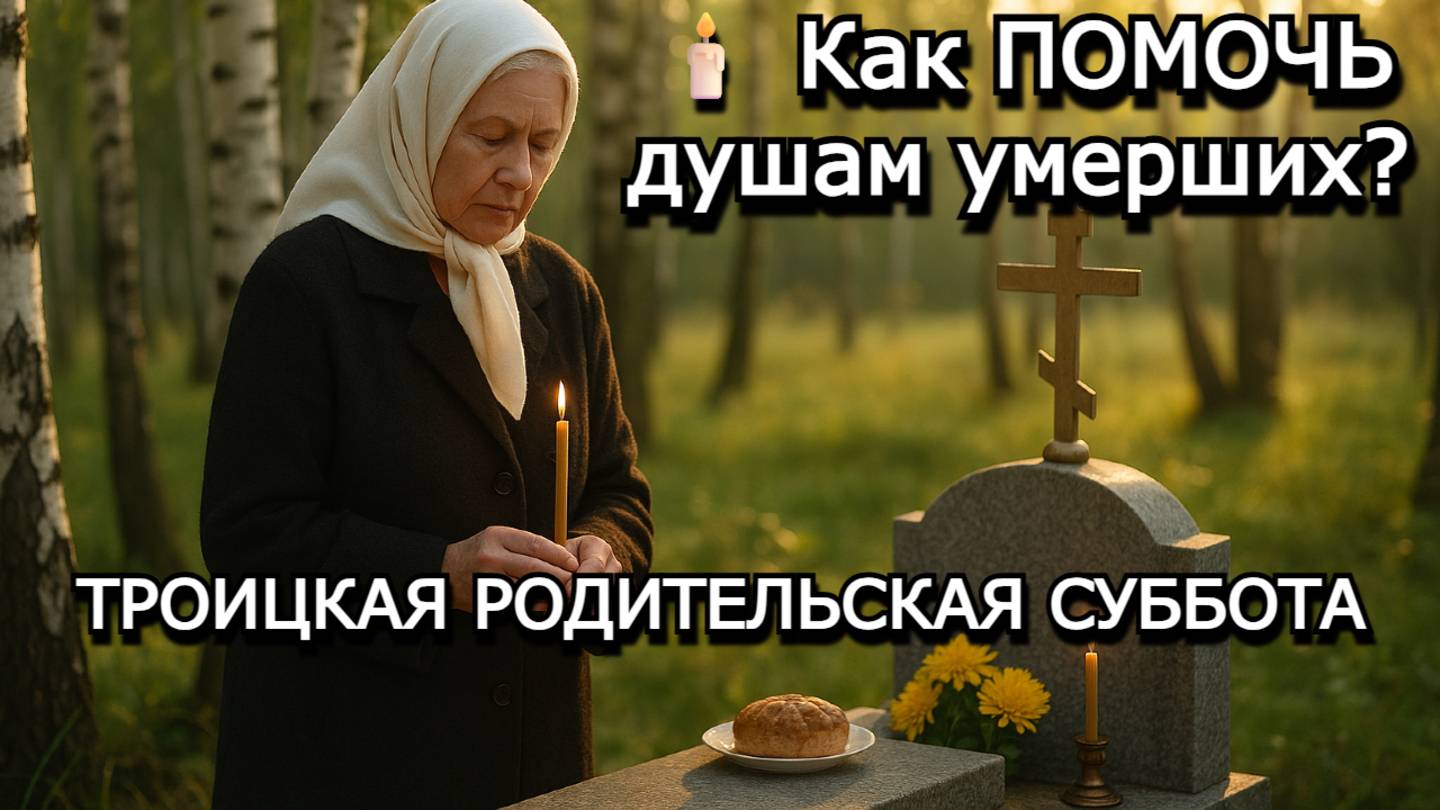 7 ИЮНЯ — ТРОИЦКАЯ РОДИТЕЛЬСКАЯ СУББОТА 2025: КАК ПОМОЧЬ ДУШАМ УМЕРШИХ И НЕ НАВРЕДИТЬ ИМ СЛУЧАЙНО