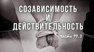 19.3. Созависимость. Св. Иоанн Златоуст о подходе Евангелия к конфликтной ситуации. Примеры из жизни