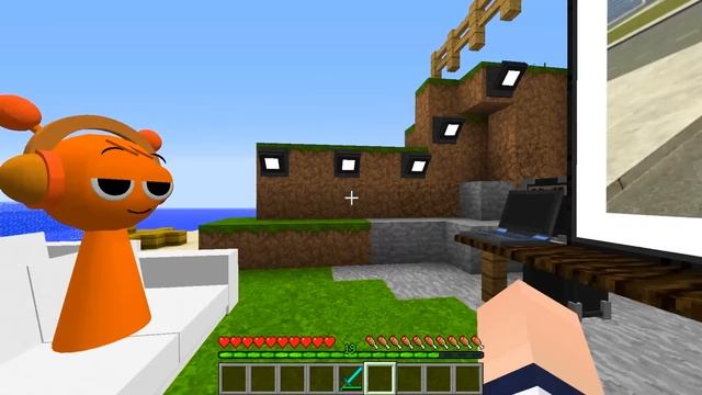 ЭВОЛЮЦИЯ ОРАНЖЕВЫЙ СПРАНКИ В МАЙНКРАФТ 4 ФАЗА СПРУНКИ смотреть онлайн