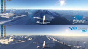 Сравнение знаменитых горных вершин в MSFS 2020 и MSFS2024