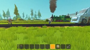 БИТВА ПОРШНЕВЫХ ПОЕЗДОВ!!! (Scrap Mechanic)