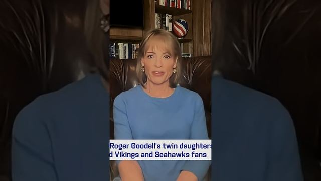 Jane and Roger Gooddell's twins are fans of which teams?