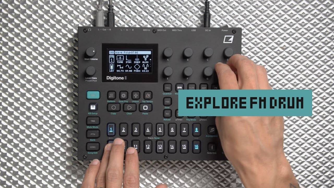 Elektron Digitone II: Exploring FM Drum