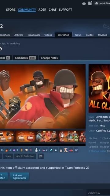 ЛУЧШИЙ СКИН НА ПИРО #shorts #teamfortress2 #tf2 #ader #тф2 смотреть онлайн