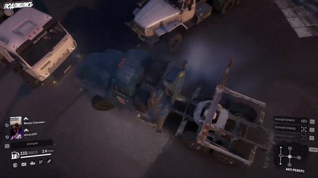 КАМАЗ ПРОТИВ УРАЛА ЧЬЯ ЖЕ ПОБЕДА?ПЕРЕТЯГИВАНИЕ В SNOW RUNN смотреть онлайн