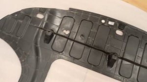 Пыльник переднего бампера KIA RIO 4