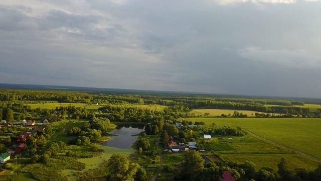 Деревня Букрино Калужская область,DJI Mavic PRO