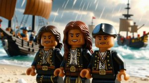 Lego игры Pirates of the Caribbean - Полное прохождение Часть 14. На краю света - Финал