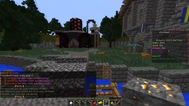 Minecraft | Clash of Clans Nations #2 Элексир и Шахта смотреть онлайн