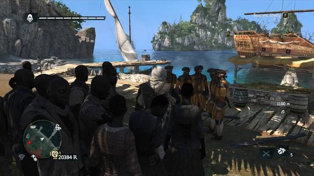 Ассасин Крид черный флаг набрал команду на корабль!!!!! смотреть онлайн