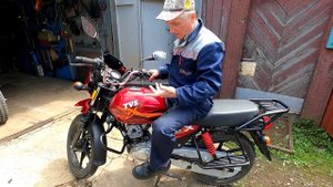 Индийский мотоцикл TVS 150X. Обзор Андрея Виноградова (г. Златоуст). Часть 11. Тюнинг.