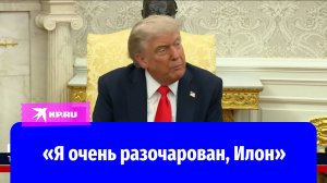 Ссора Трампа и Маска: президент США резко ответил на критику нового закона
