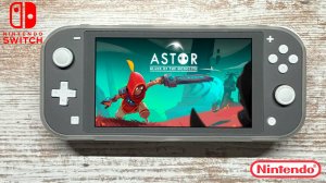 Astor: Blade of the Monolith Nintendo Switch Lite Gameplay - FPS Monitor