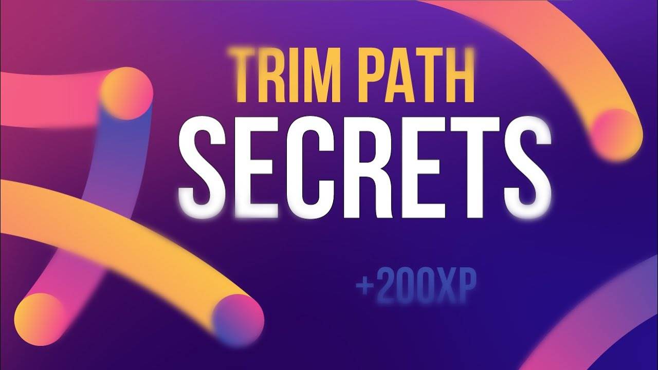 Подробный урок про инструмент TRIM PATHS в After Effects