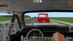 Мой ЖД переезд в моём карте ржд поезд,вл-80 в Майнкрафте