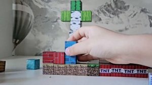Магнитный конструктор Майнкрафт Minecraft Magnetic Building Blocks #м