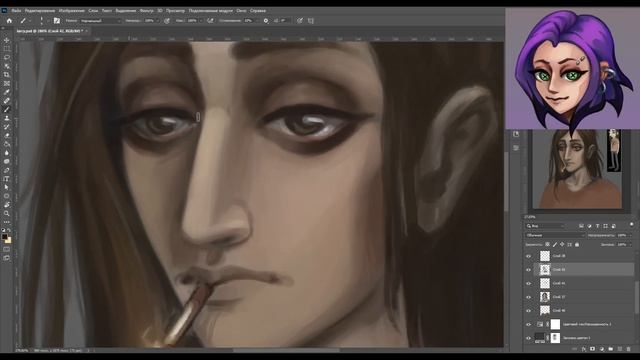 Нужно ли художнику "отстать от себя"? | Larry from "Sally Face" fanart смотреть онлайн