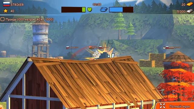 Toon Wars - Танки Онлайн VK - обзор. вот это игра от бога смотреть онлайн