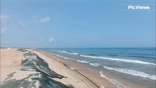 Анапа пляж Витязево сегодня 6 июня 2025. Море и погода в Анапе сейчас. Мазут на пляжах Анапы