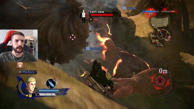 Разведкорпус. Часть первая. Эрвин Смит 🎮 Attack on Titan 🎮 п смотреть онлайн