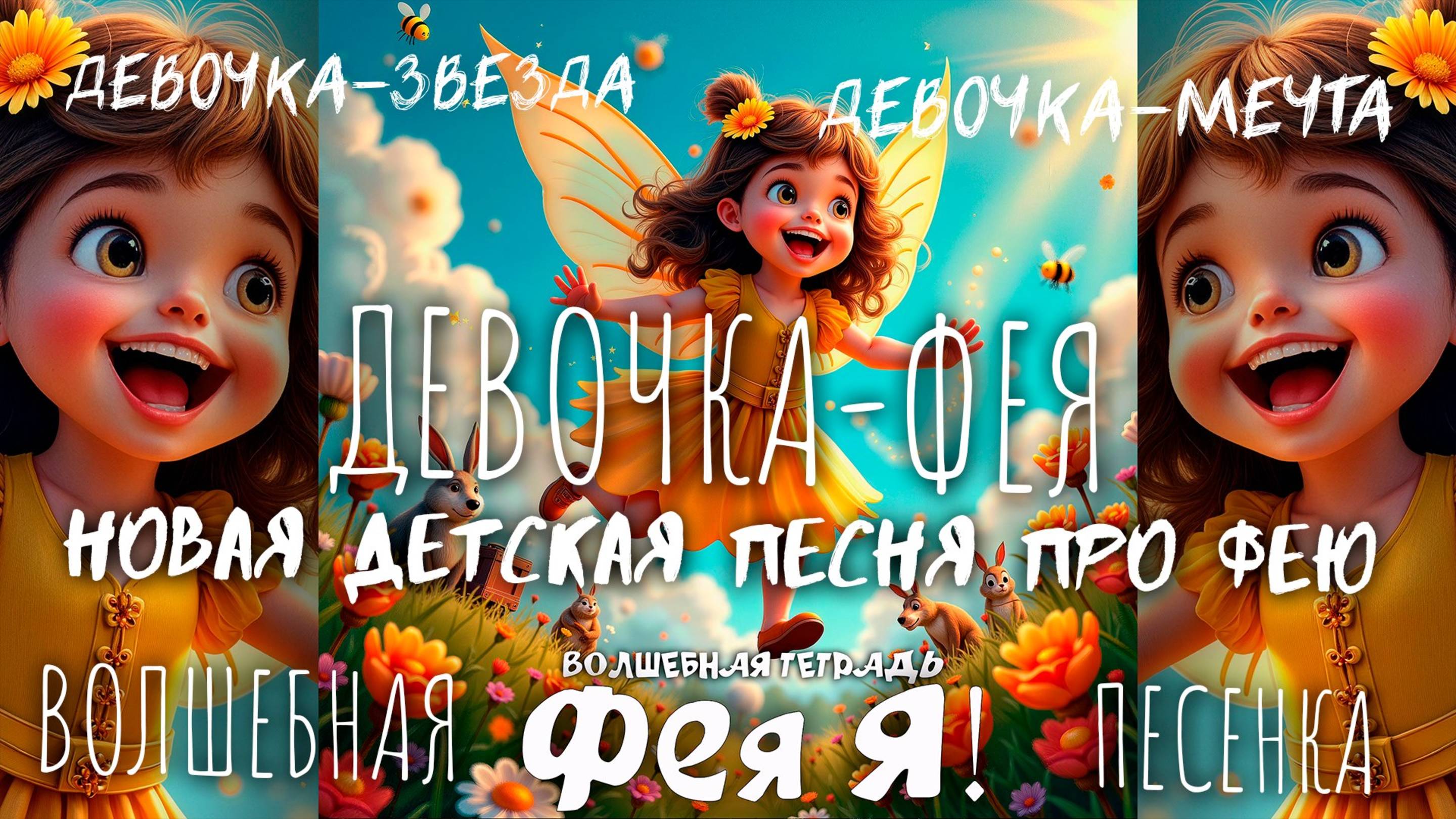 Волшебная тетрадь. "Фея Я!". Новая детская песня про девочку-фею, волшебство и сказочную страну.