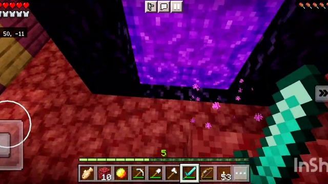 Minecraft, такие разные миры,но переходы через Незер смотреть онлайн