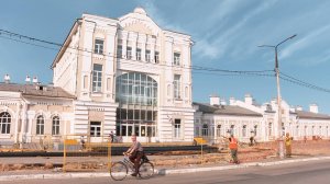 Благоустройство у вокзала