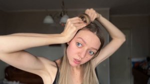 Прическа в стиле СССР «victory rolls» (рожки) за 10 минут