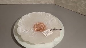 ТАРЕЛКА 28 СМ 1 ШТ АКСАМ "БЕЛЫЙ ЦВЕТОК" / 252317