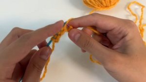 3 урок. Изнаночная петля для левши. Классическая и «баб