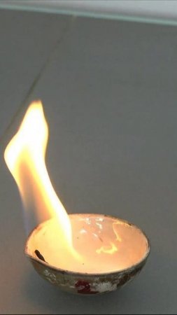 горение ацетона