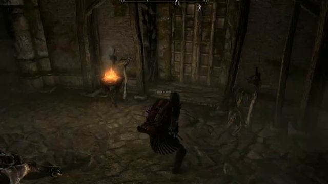 SkyrimSE Кости ВоронамЗабагованный квест смотреть онлайн
