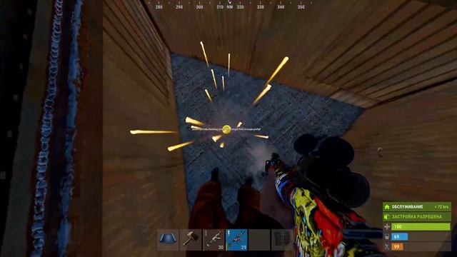 Как можно застроить вход в доме Emperor Раст смотреть онлайн