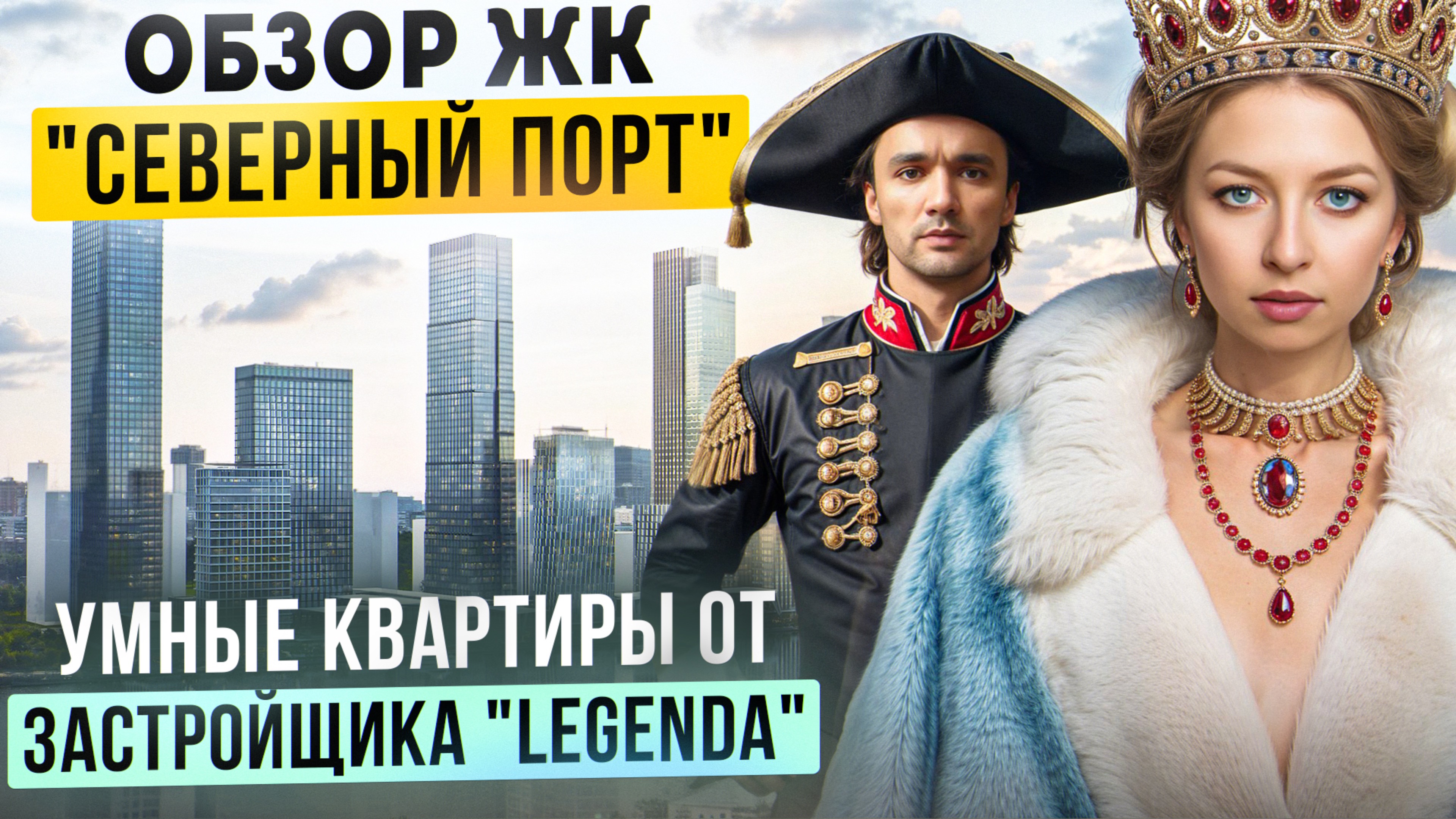 Северный Порт: самый стильный ЖК у воды? Застройщик Legenda, г. Москва.