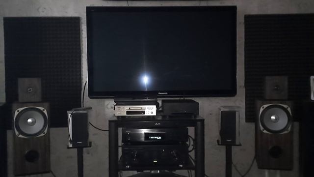 Двух компанентная широкополосная акустика Fostex. смотреть онлайн