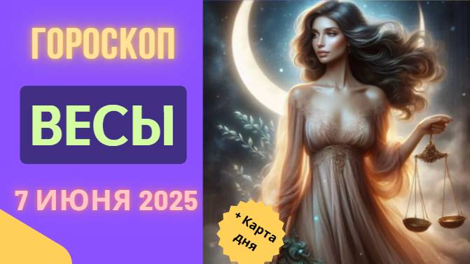 ♎ 7 ИЮНЯ ГОРОСКОП НА СЕГОДНЯ ДЛЯ ВЕСОВ: ГАРМОНИЯ И ПРИЯТНЫЕ ВСТРЕЧИ!