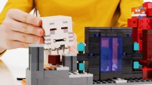 LEGO Minecraft Засада возле портала в Нижнем мире 21255