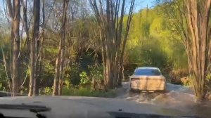 Это жесть. Что творит эта сумасшедшая женщина на Kia k5 .