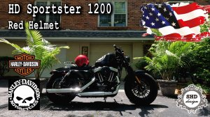 Harley Davidson Red Helmet