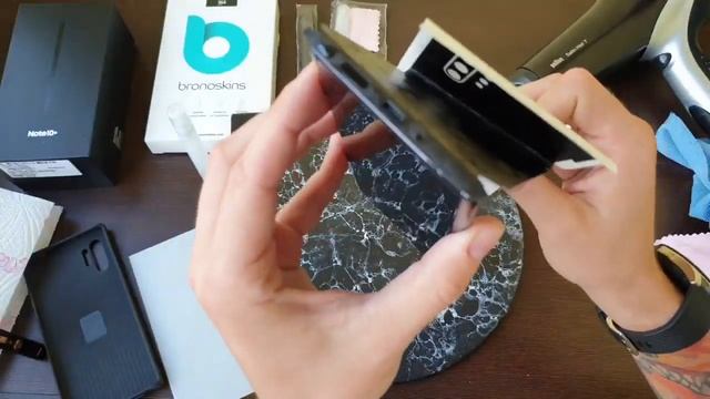 Защитная Броня экрана и заднего стекла для Samsung Galaxy Note 10+
