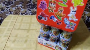 Открываем Киндер сюрпризы Натунс №5. Opening Kinder surprises Natuns №5.