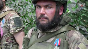 Визит делегации Всероссийского казачьего общества в казачьи батальоны в Запорожской области