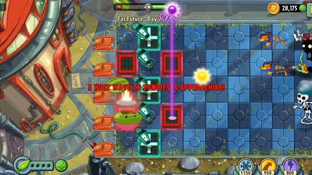 прохождение растения против зомби 2 далекое будущее#24 смотреть онлайн