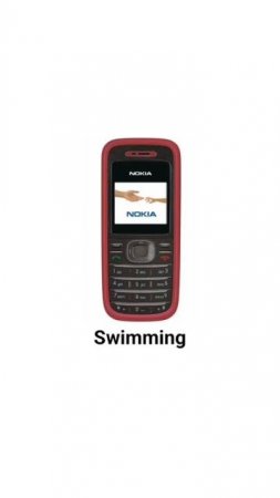 NOKIA 1208 RINGTONE - "Swimming"