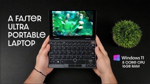 An Ultra Portable Pocket-Sized 2-in-1 Laptop That Actually Performs!