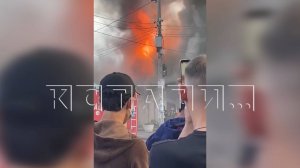 Сгоревший холодильник спровоцировал пожар жилого дома