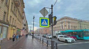 Санкт-Петербург Невский Проспект От Московского Вокзала До Дворцовой Площади