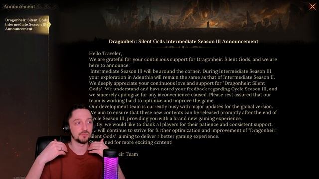 DragonHeir:Silent Gods🐉 АНОНС ВІД РОЗРОБНИКІВ🔴ОНОВЛЕННЯ БУДЕ? смотреть онлайн