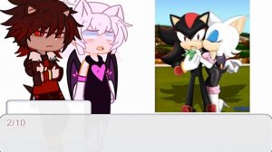 реакция sonic boom на шипы ( не все ) Sonic Boom react to ships (Not all)